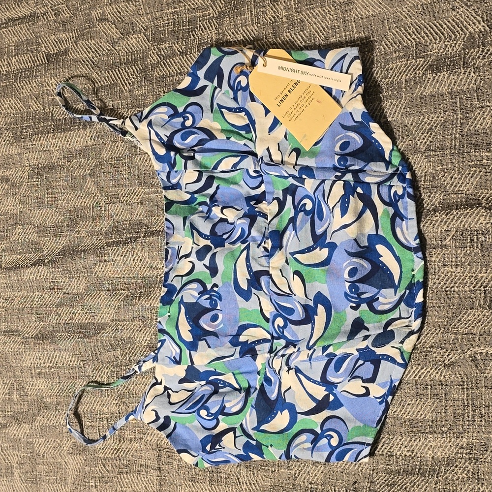Midnight Sky Crop Top - SIZE L